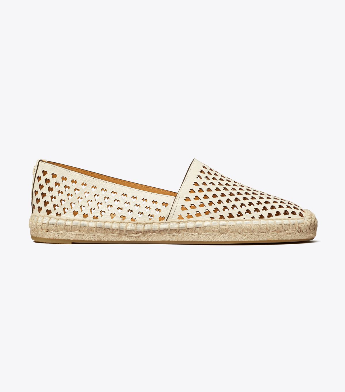 tory burch heart patterned espadrille