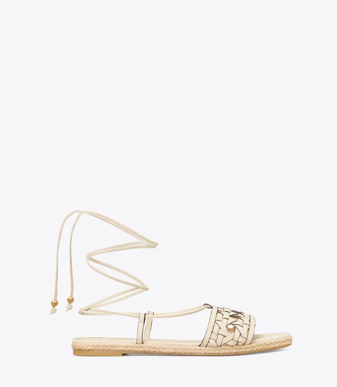 tory burch basket weave sandals