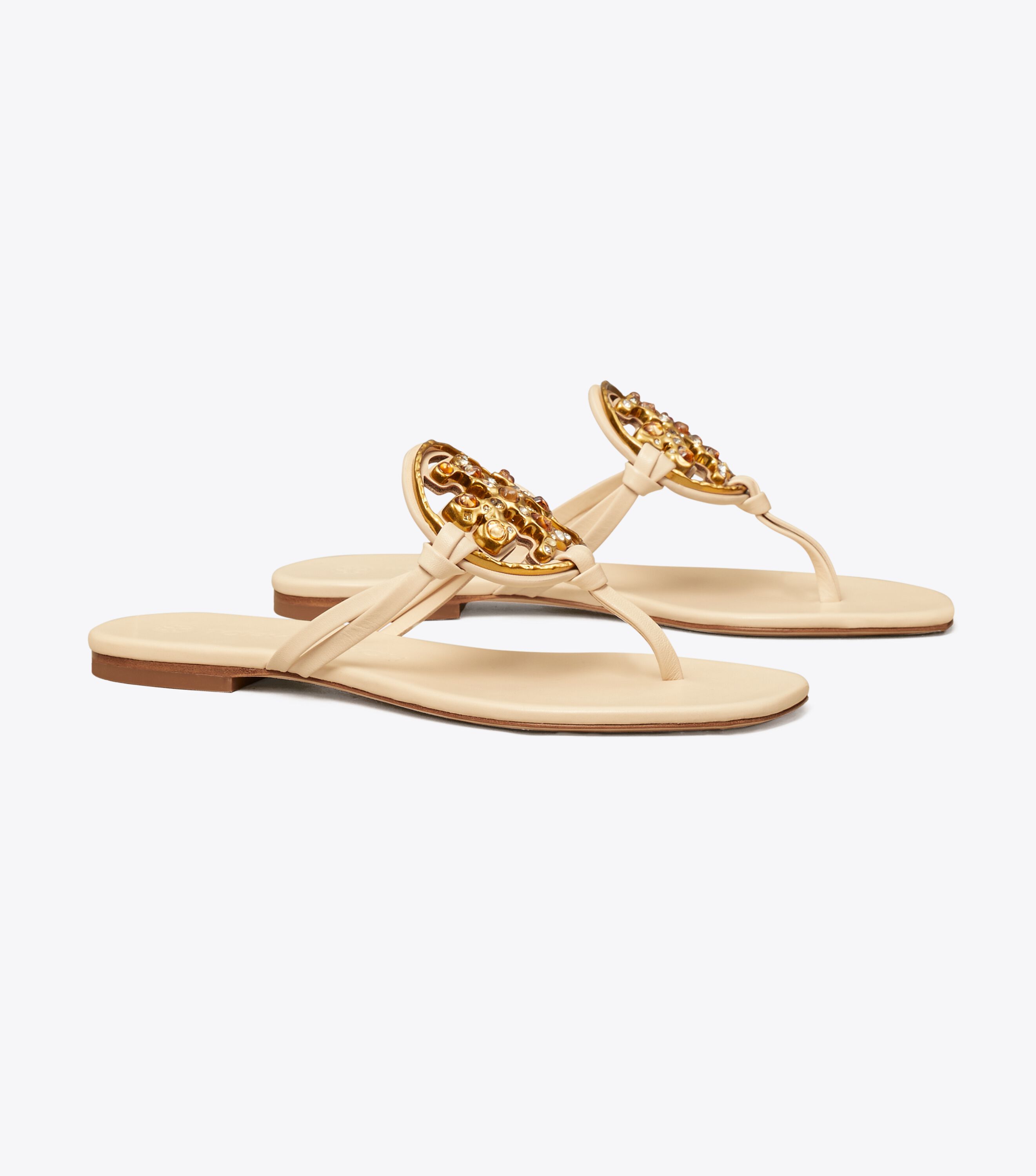 Tory burch 2025 miller bling sandals