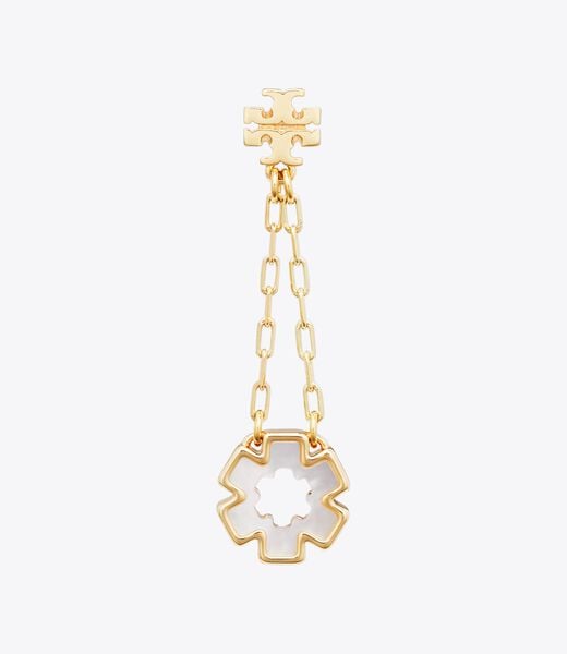 Forget Me Not Drop Earrings tory burch forget me not drop earrings