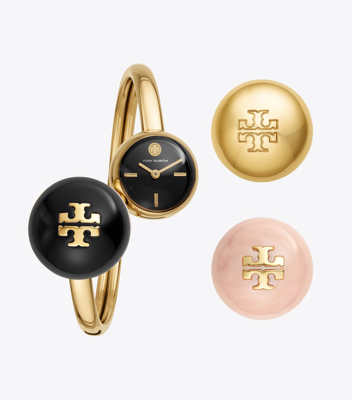 tory burch blair bangle 3 ball