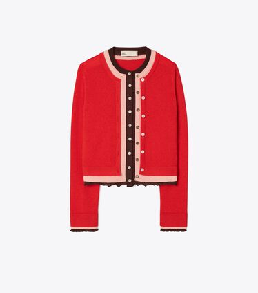Triple Layer Cashmere Cardigan