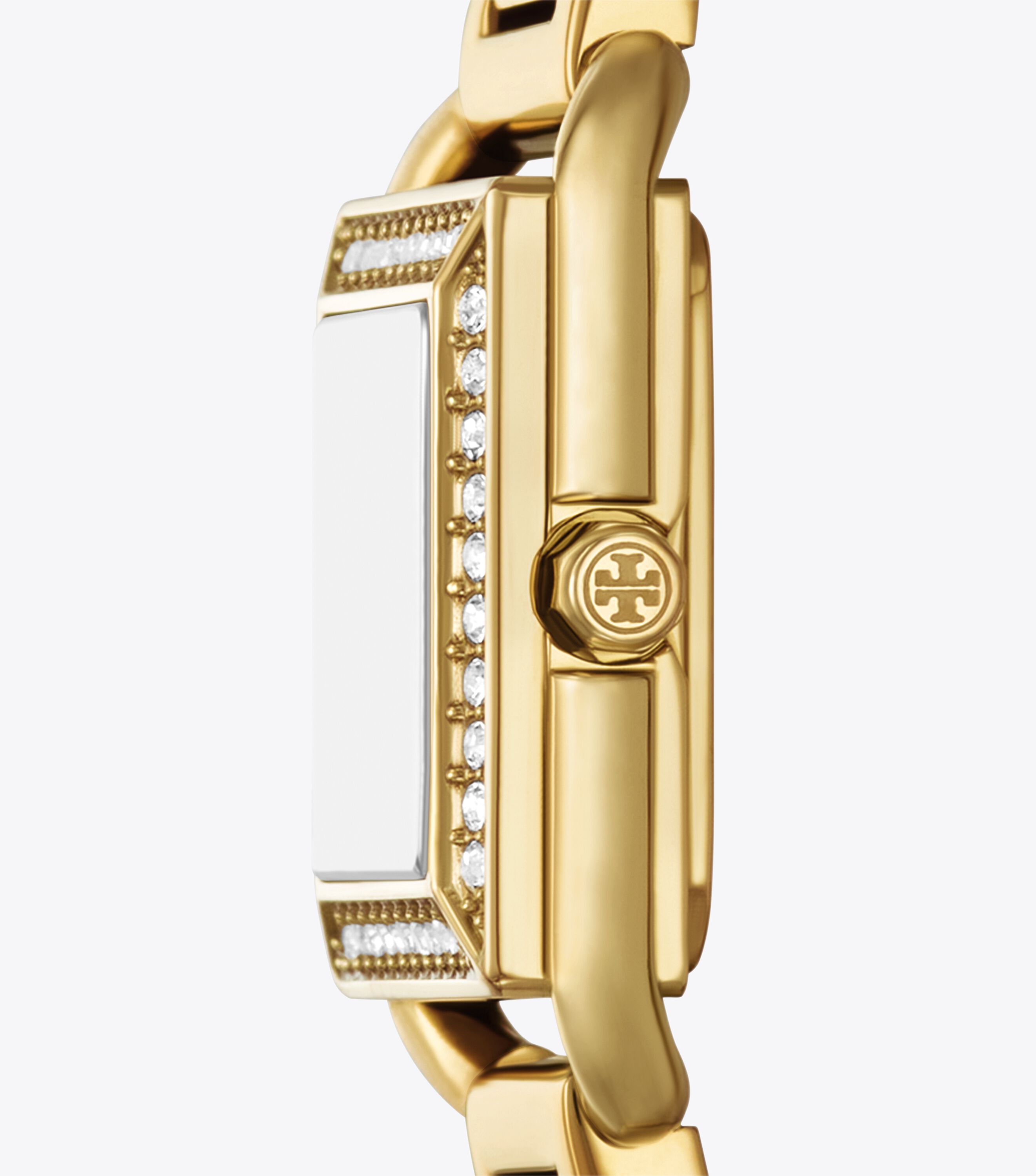 Small Kira Watch, Ivory/Stones/Gold | Tory Burch UAE