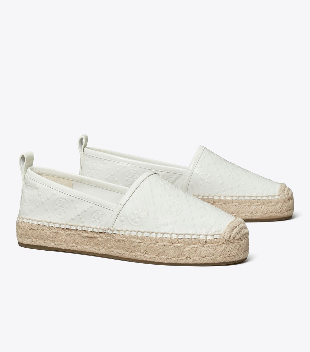 tory burch t monogram platform espadrille