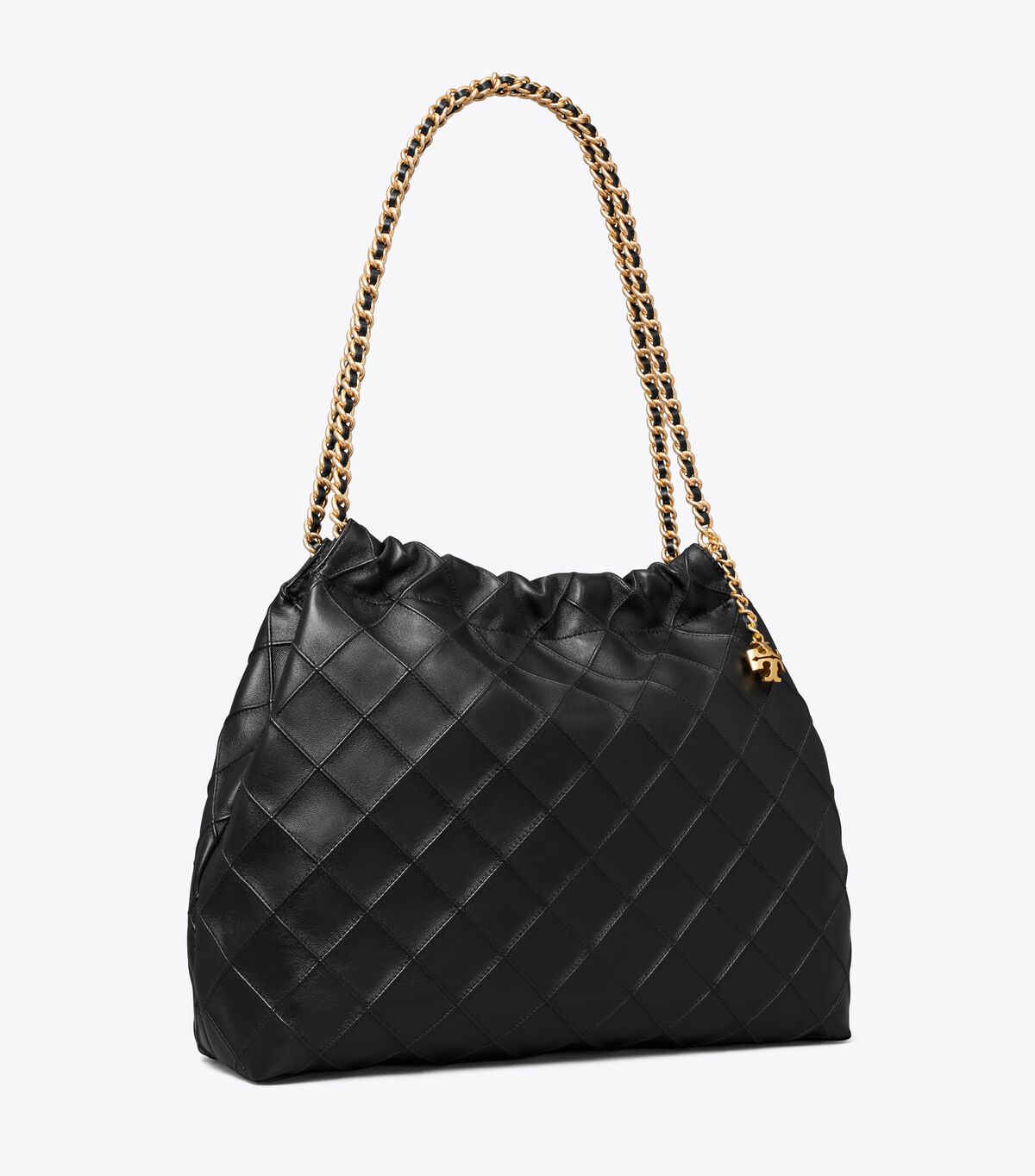 tory burch fleming drawstring bag