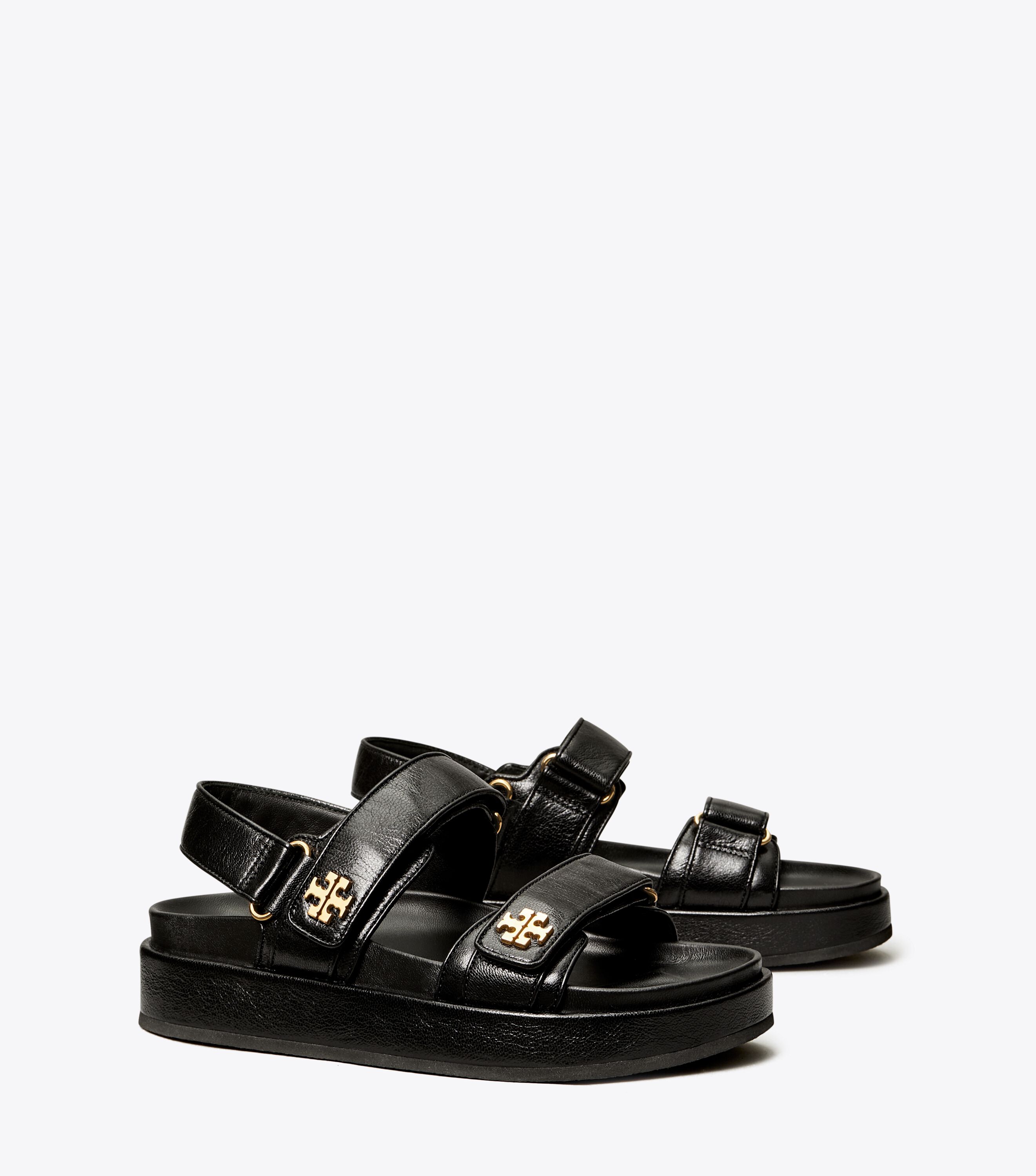 *TORY BURCH*レザー ジュートソール サンダル Tory Burch(トリーバーチ) サンダル プラットフォーム 靴