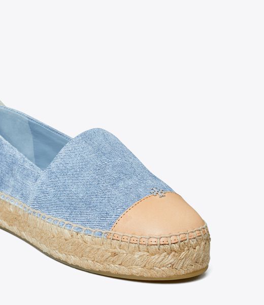 tory burch cap toe espadrille