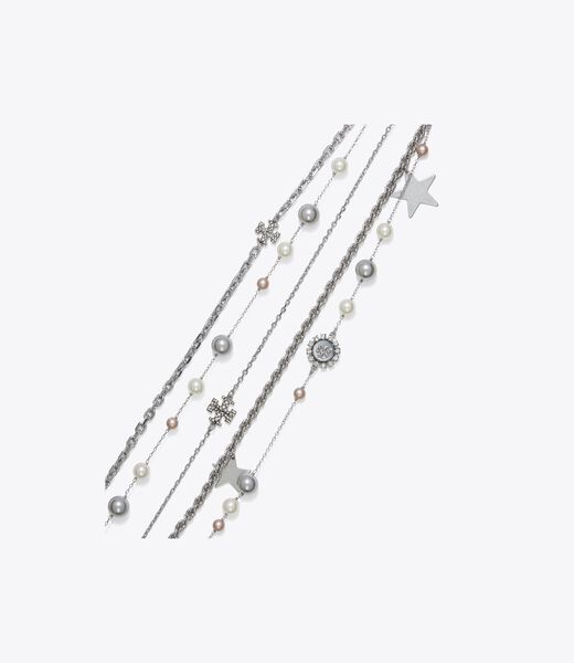 tory burch crystal and pearl necklace