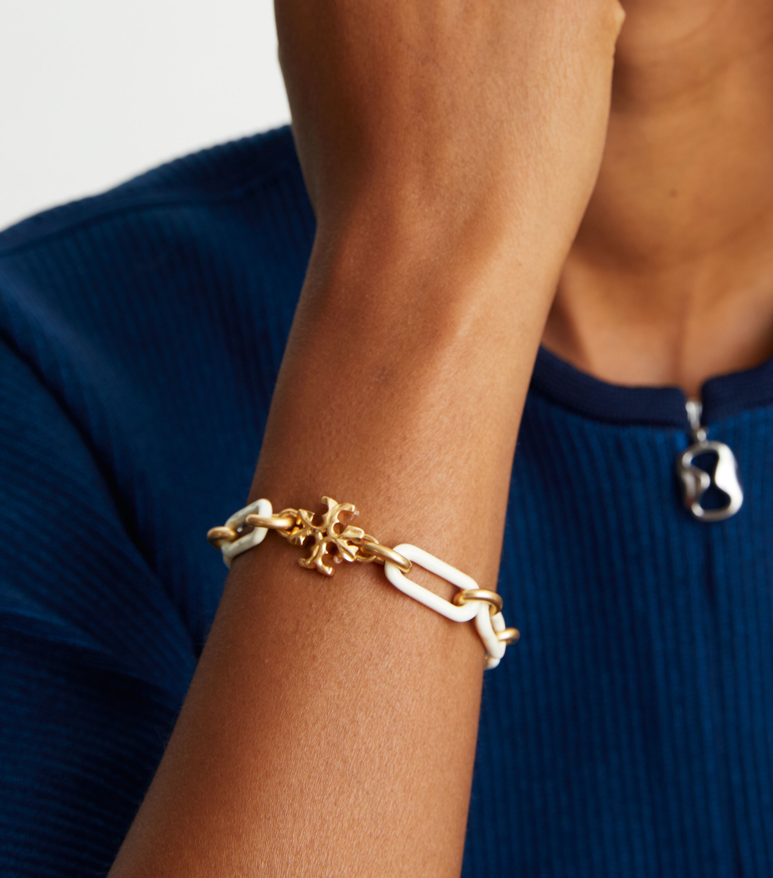 Tory burch chain bracelet sale