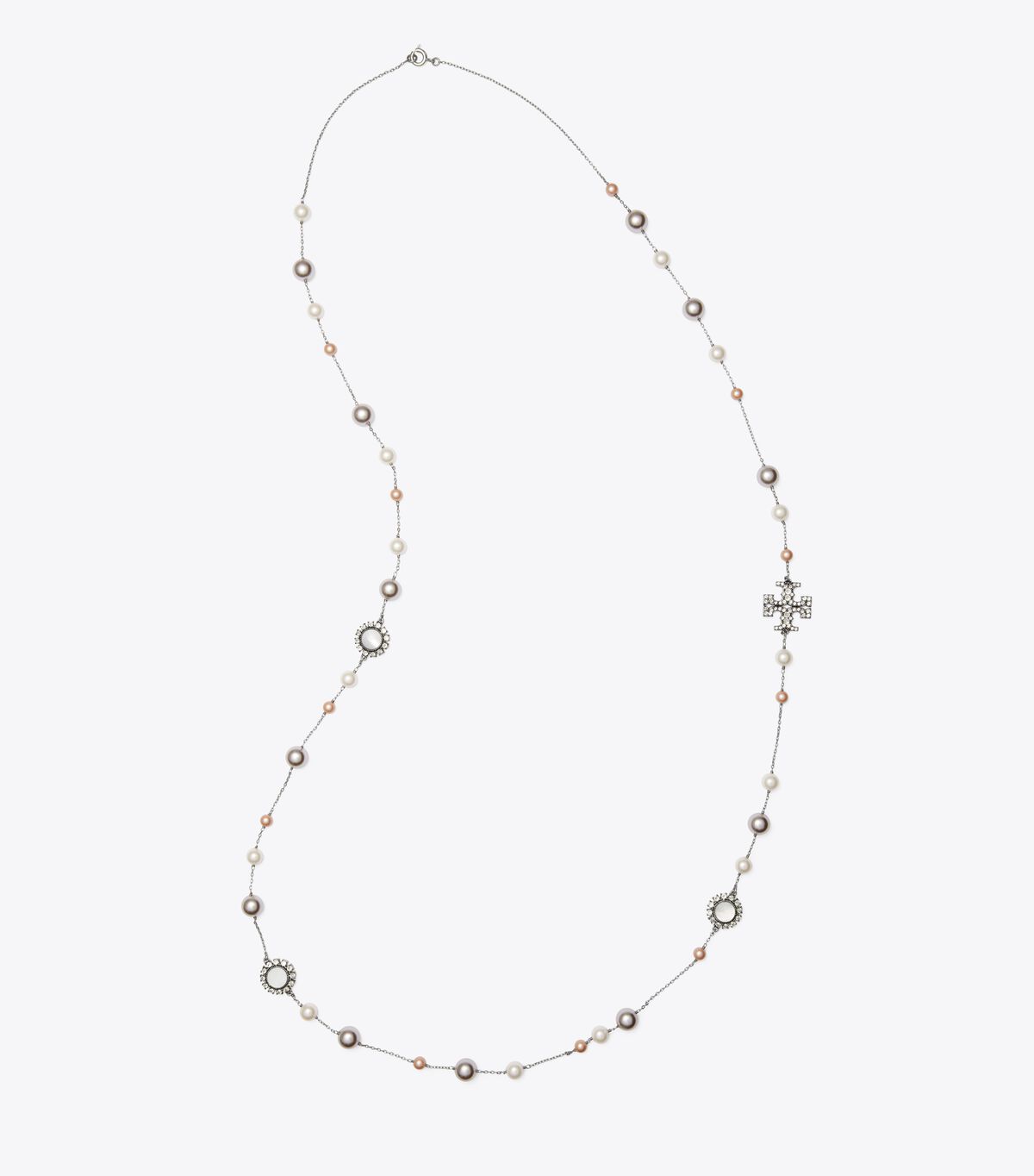 tory burch kira crystal necklace