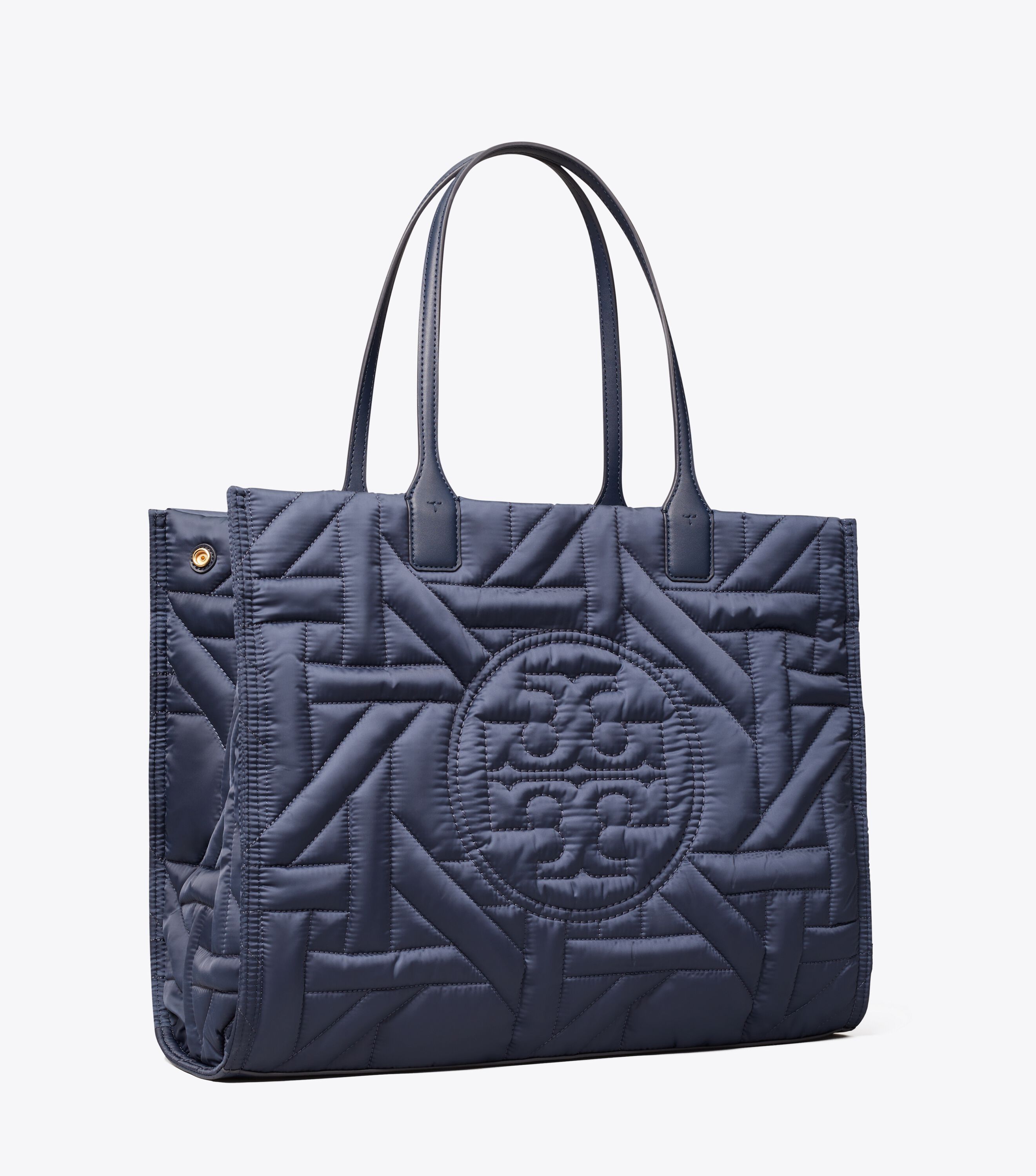 Tory burch navy blue tote on sale