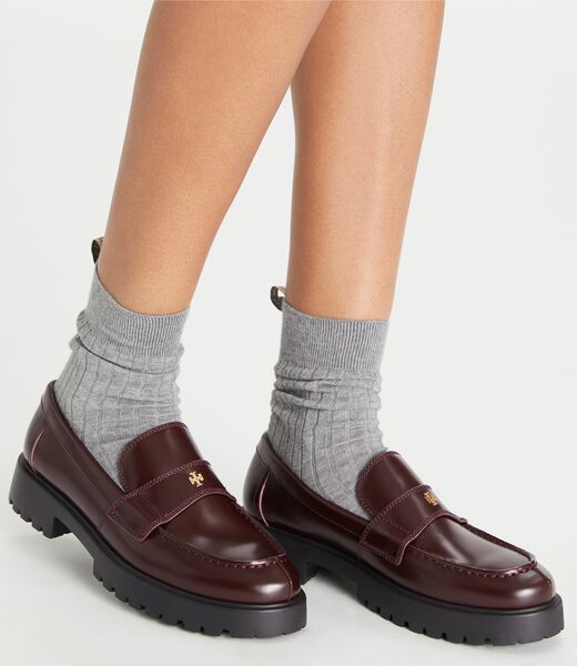 tory burch classic lug loafer
