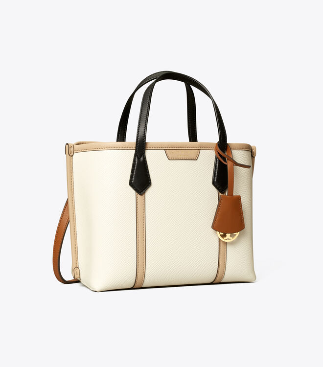 PERRY COLOR-BLOCK SMALL TRIPLE-COMPARTMENT TOTE | Tory Burch Navigation | Tory  Burch
