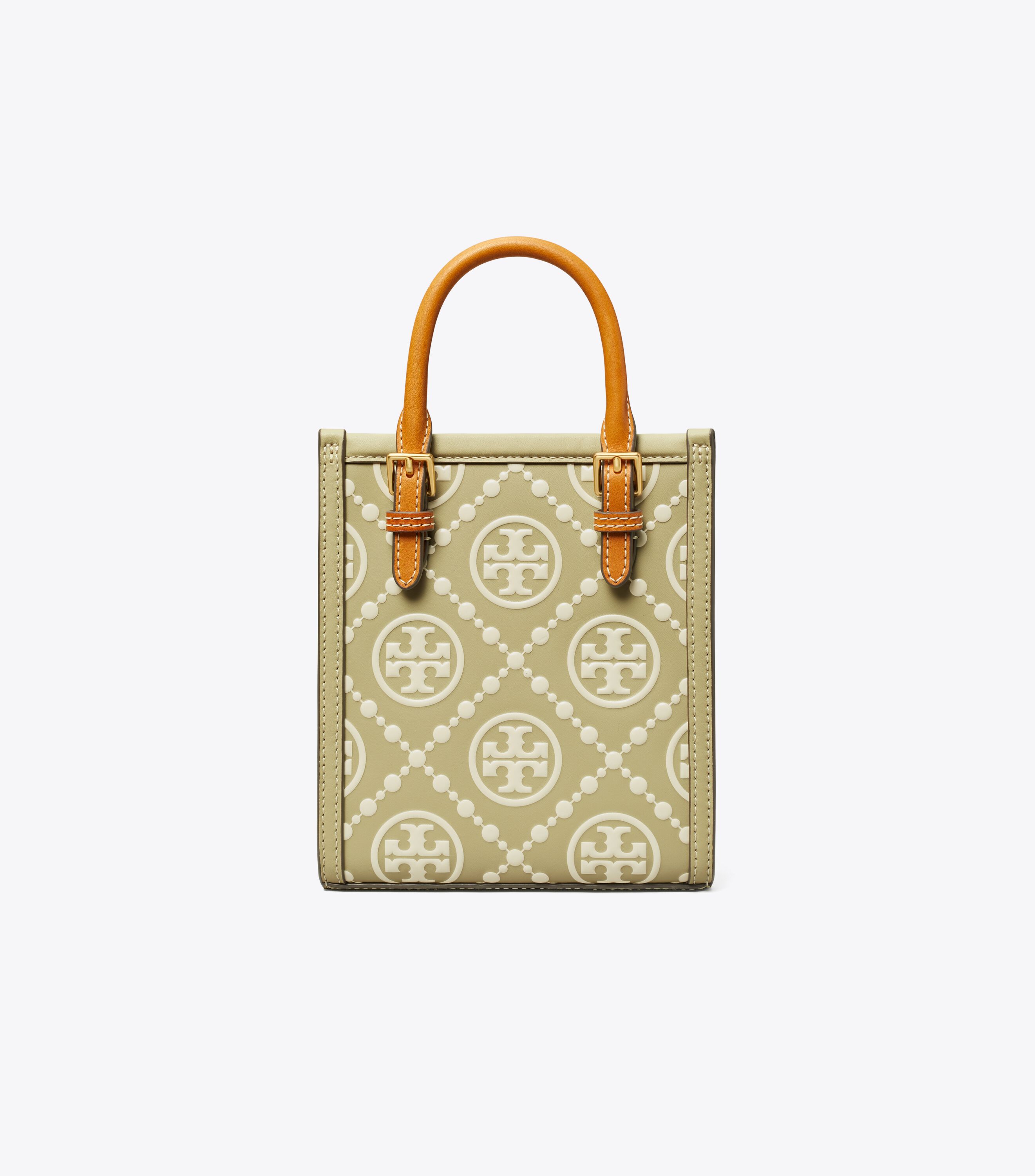 【Tory Burch】T Monogram Contrast Embossed Tote T Monogram Contrast Embossed Tote: Women's Designer Tote