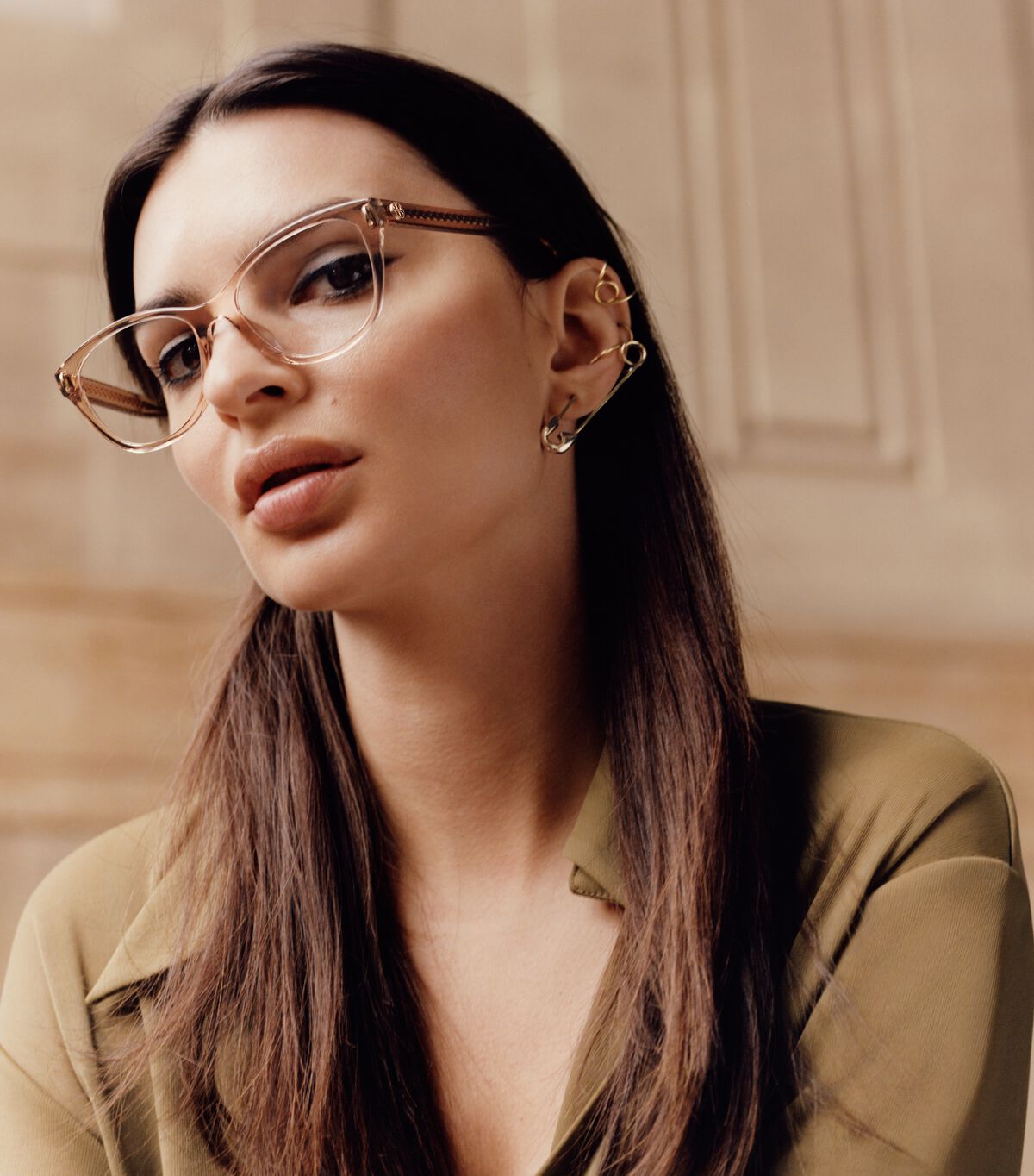 حلق دبوس الأمان tory burch حلق دبوس الأمان