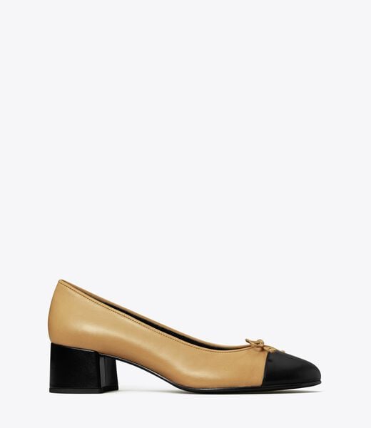 tory burch cap toe pump