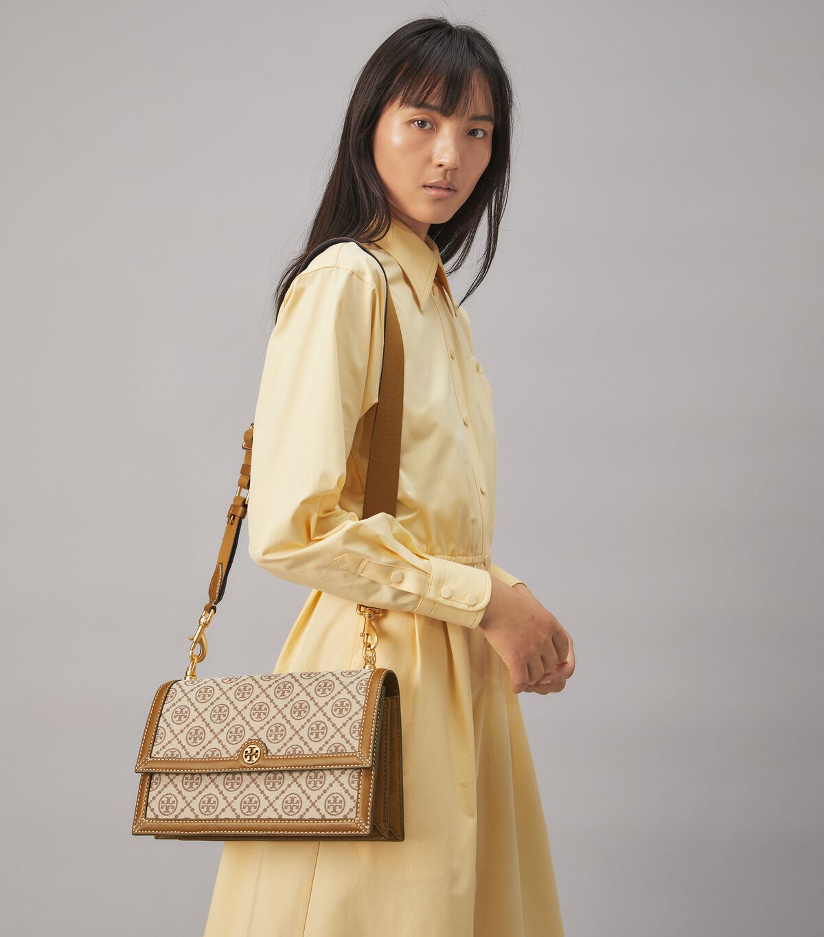 T Monogram Shoulder Bag | Handbags | Tory Burch