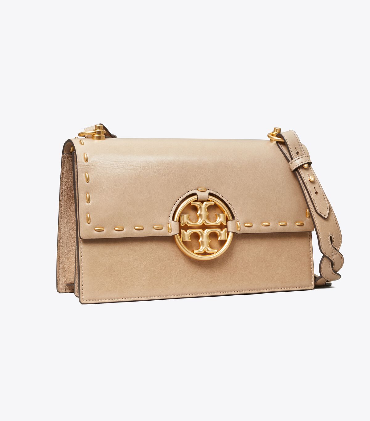 tory burch miller metal stitch shoulder bag