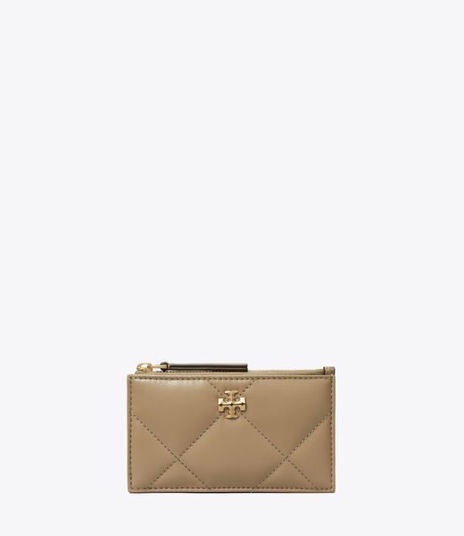 tory burch kira diamond quilt zip card case