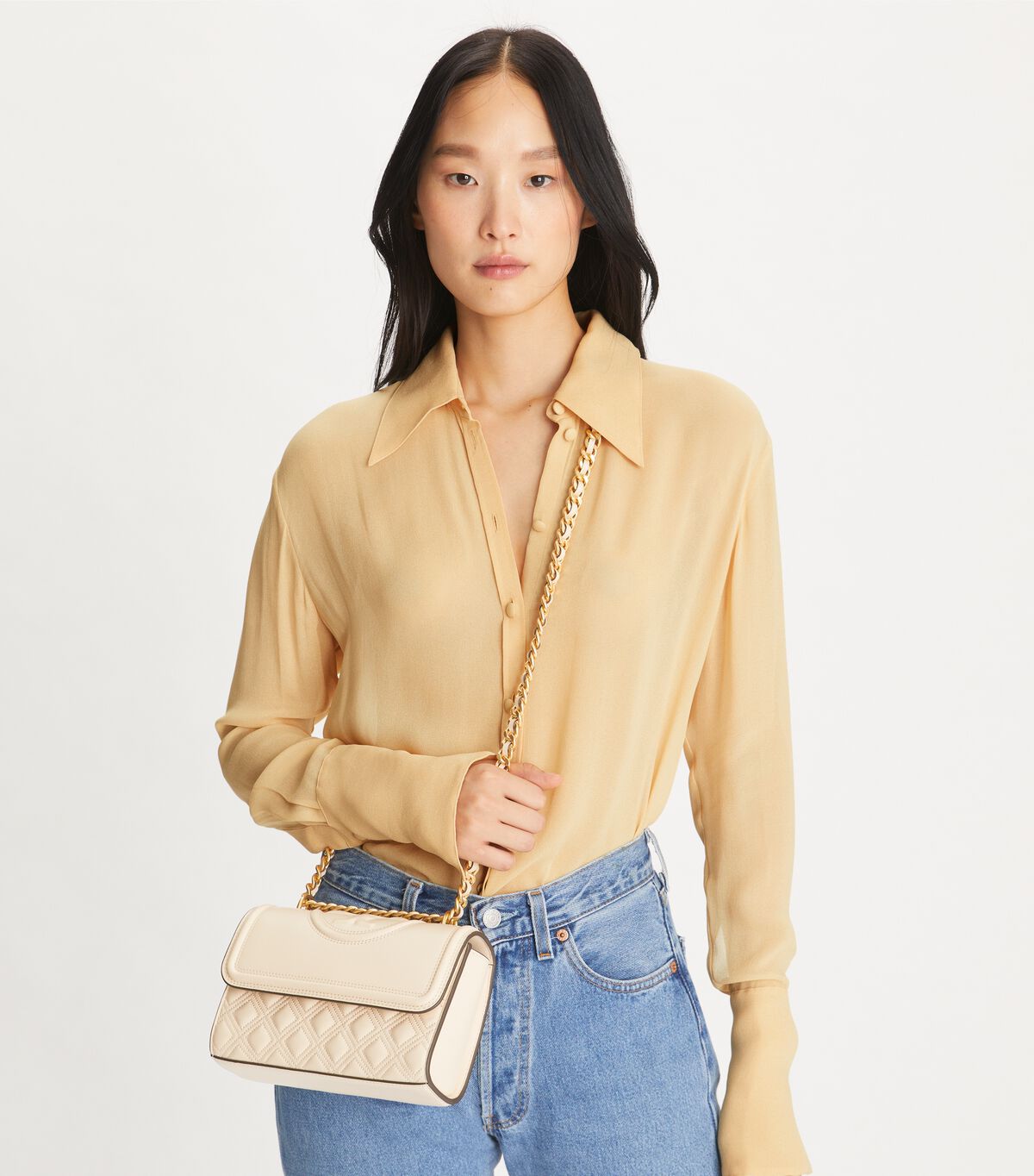 tory burch small fleming convertible shoulder bag