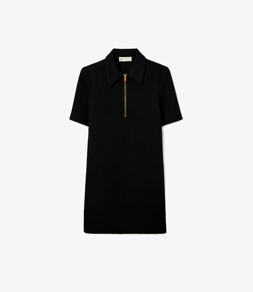 Crepe Polo Dress