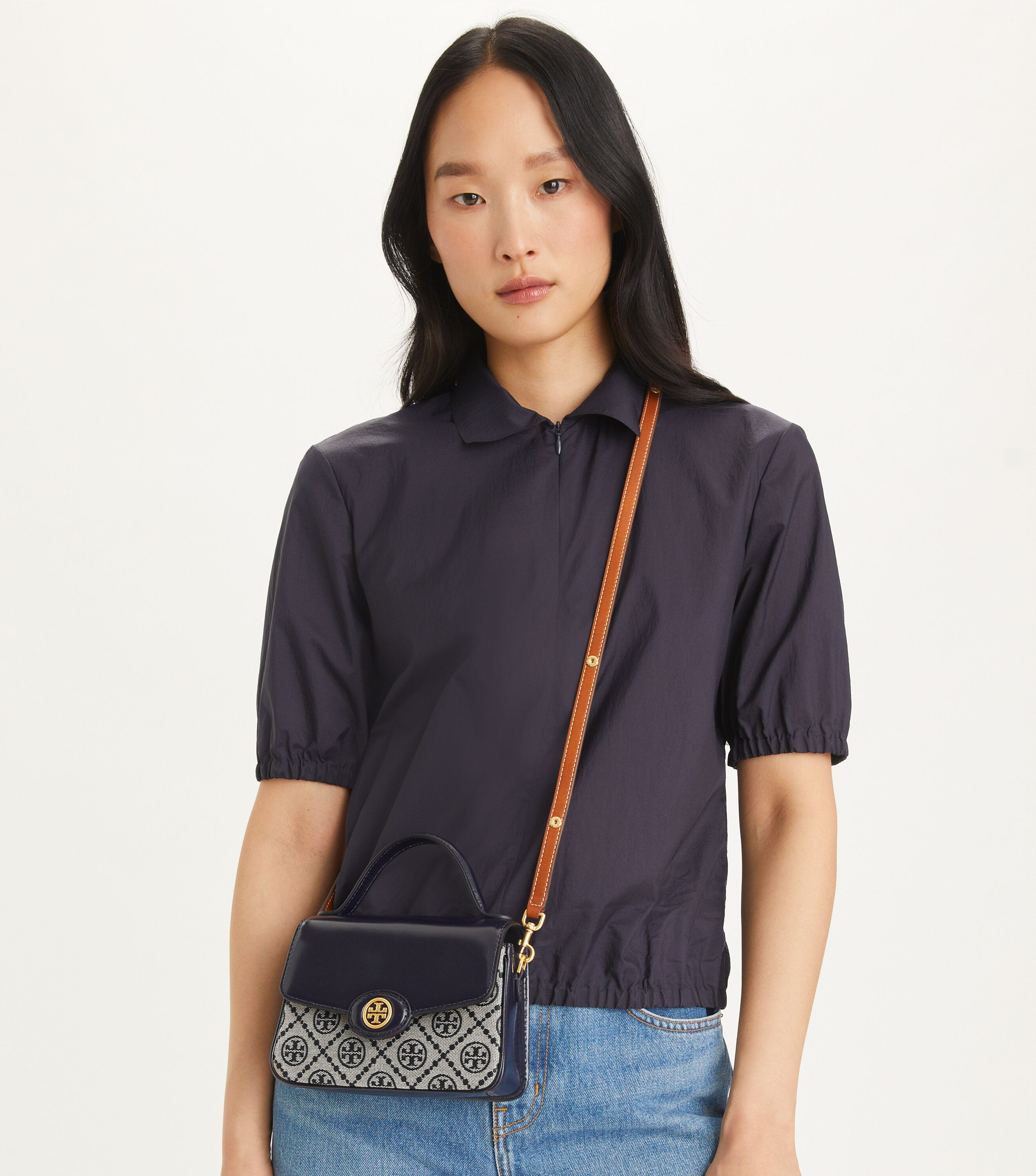 Tory Burch T Monogram Robinson Small Top Handle Bag Tory Burch UAE