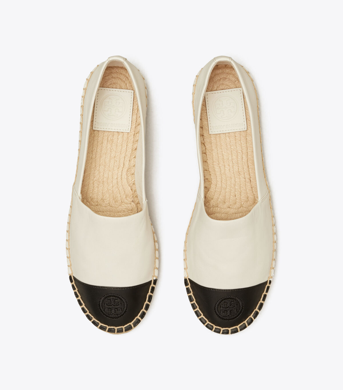 tory burch color block leather espadrille
