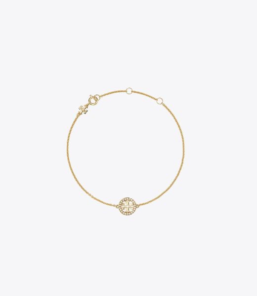 tory burch miller pave chain bracelet