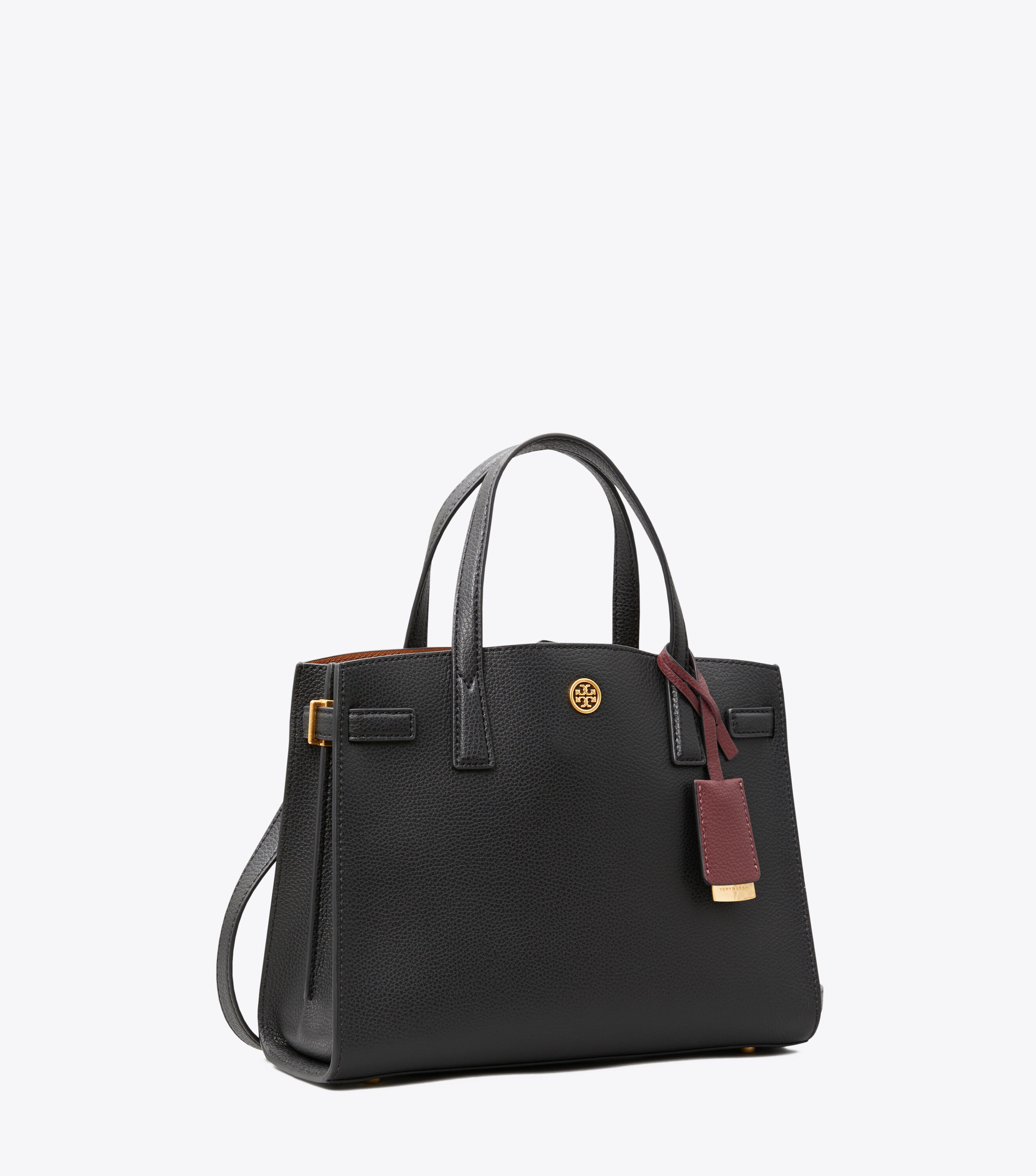 Walker leather satchel tory burch 2025