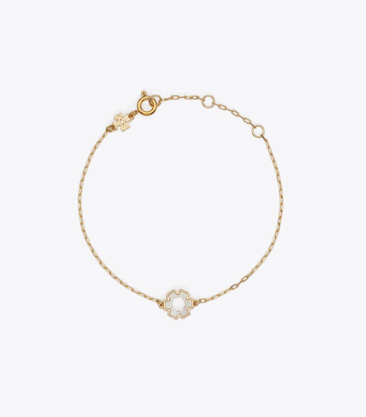 tory burch forget me not hex bracelet