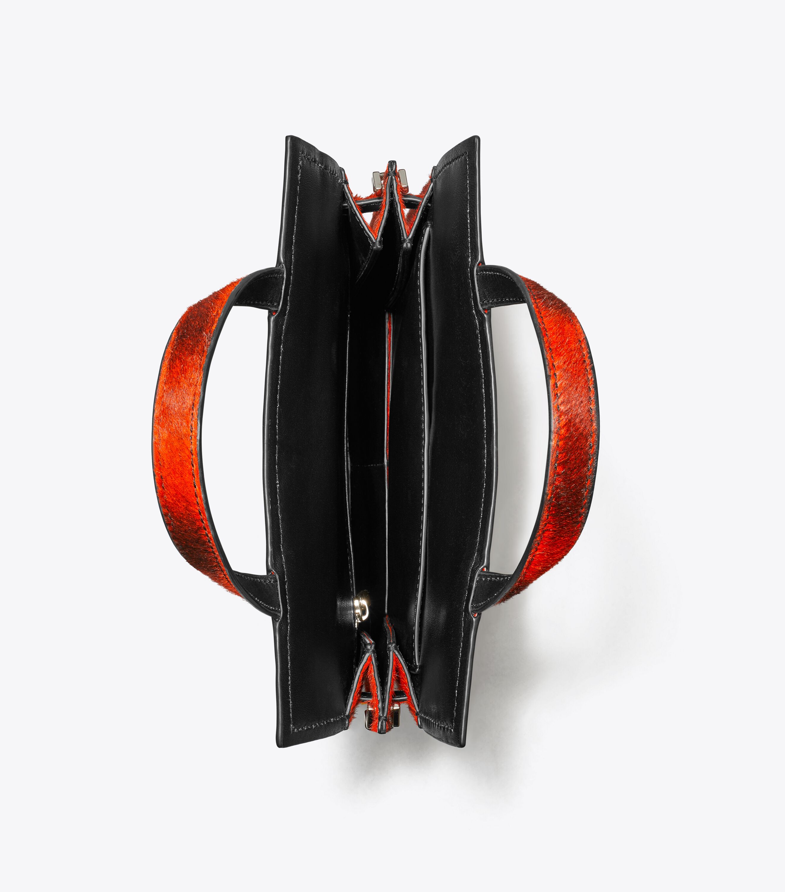 Small Lee Radziwill Calf Hair Shopper, Bird Of Paradise Multi