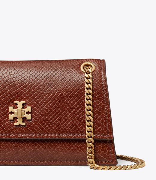 tory burch mini kira turnlock snake embossed shoulder bag