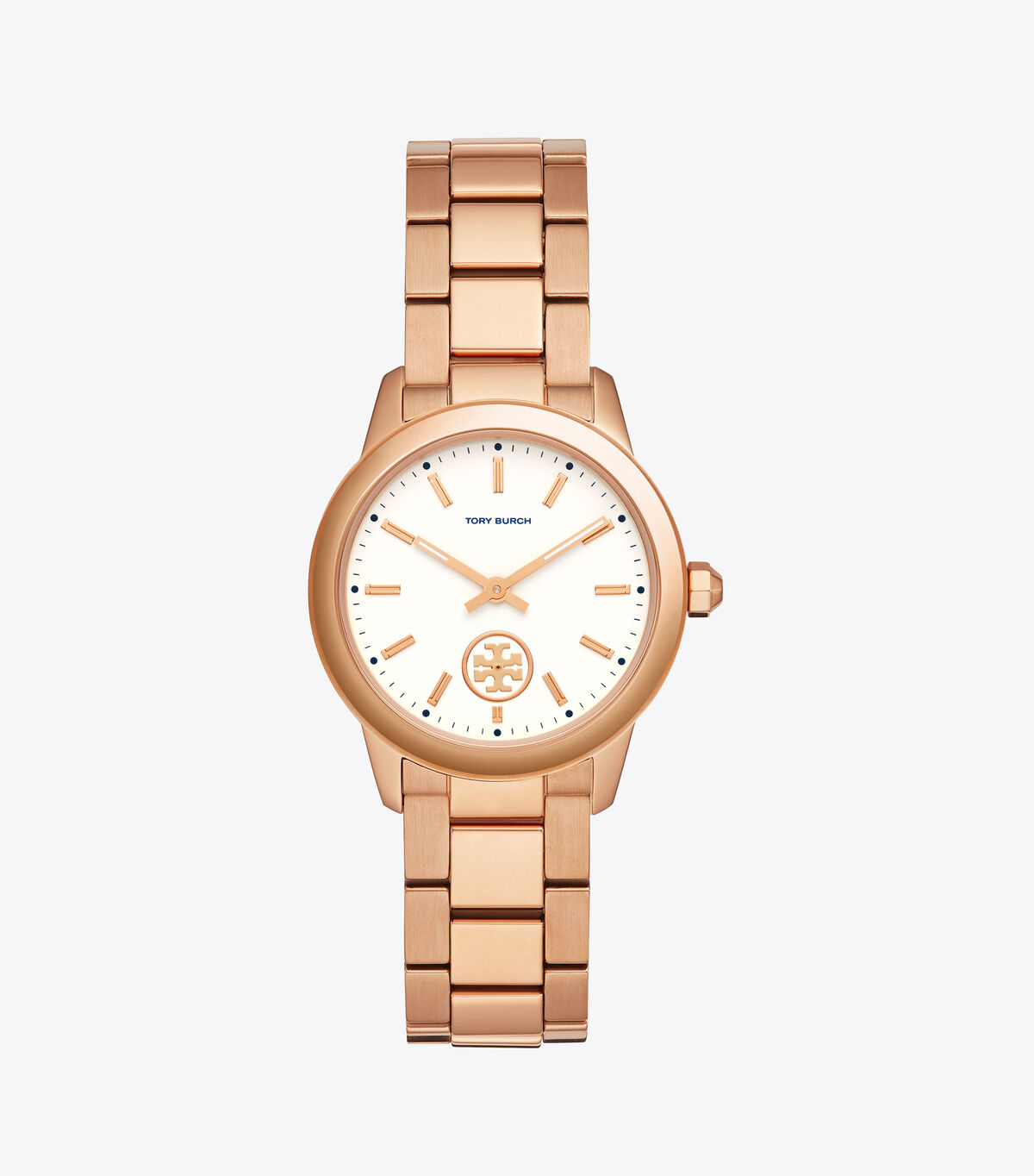Collins Watch, Rose-Gold Tone/Ivory, 33 MM
