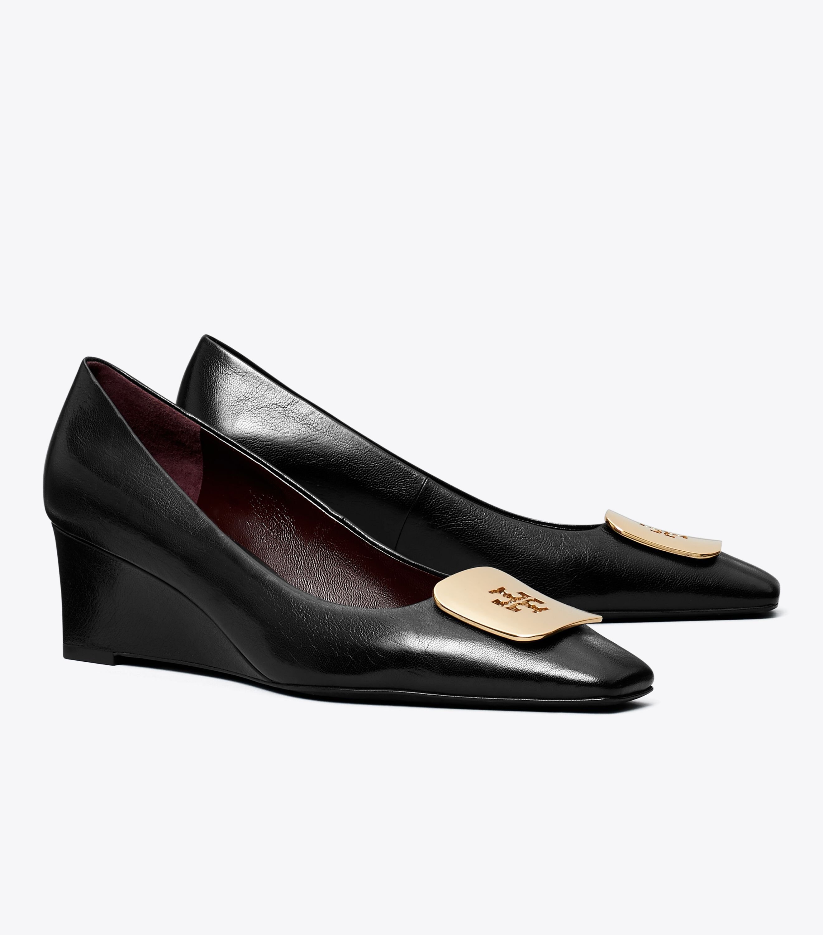 超話題新作 Georgia UAE Burch Tory | Black Perfect Wedge, 靴