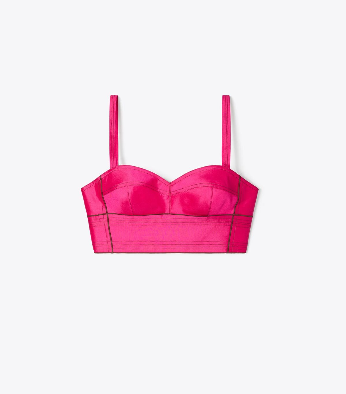 tory burch silk bra top