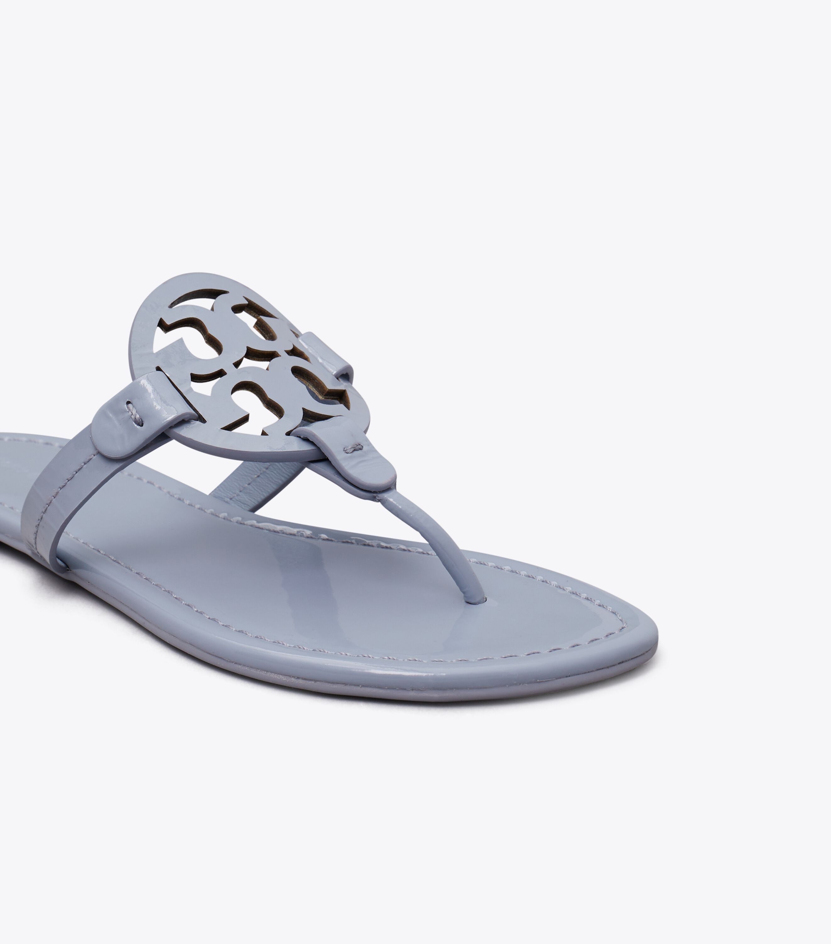Miller Patent Sandal, Vapor Blue | Tory Burch UAE