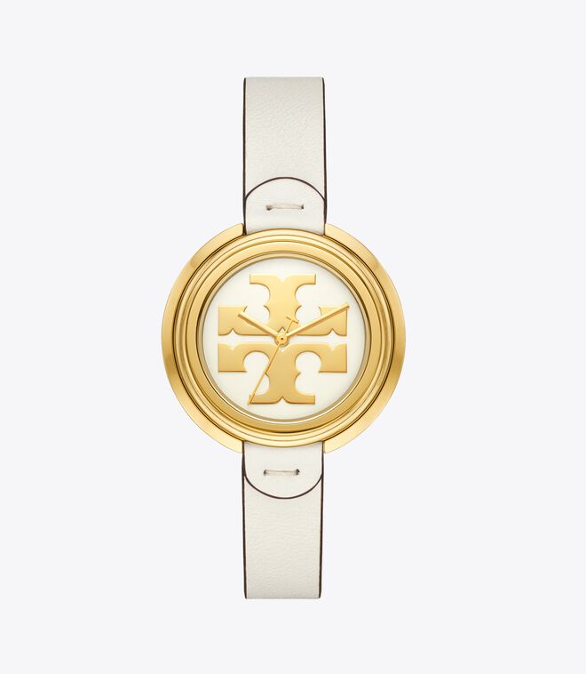 Miller Watch, Ivory Leather/Gold-Tone, 36 MM