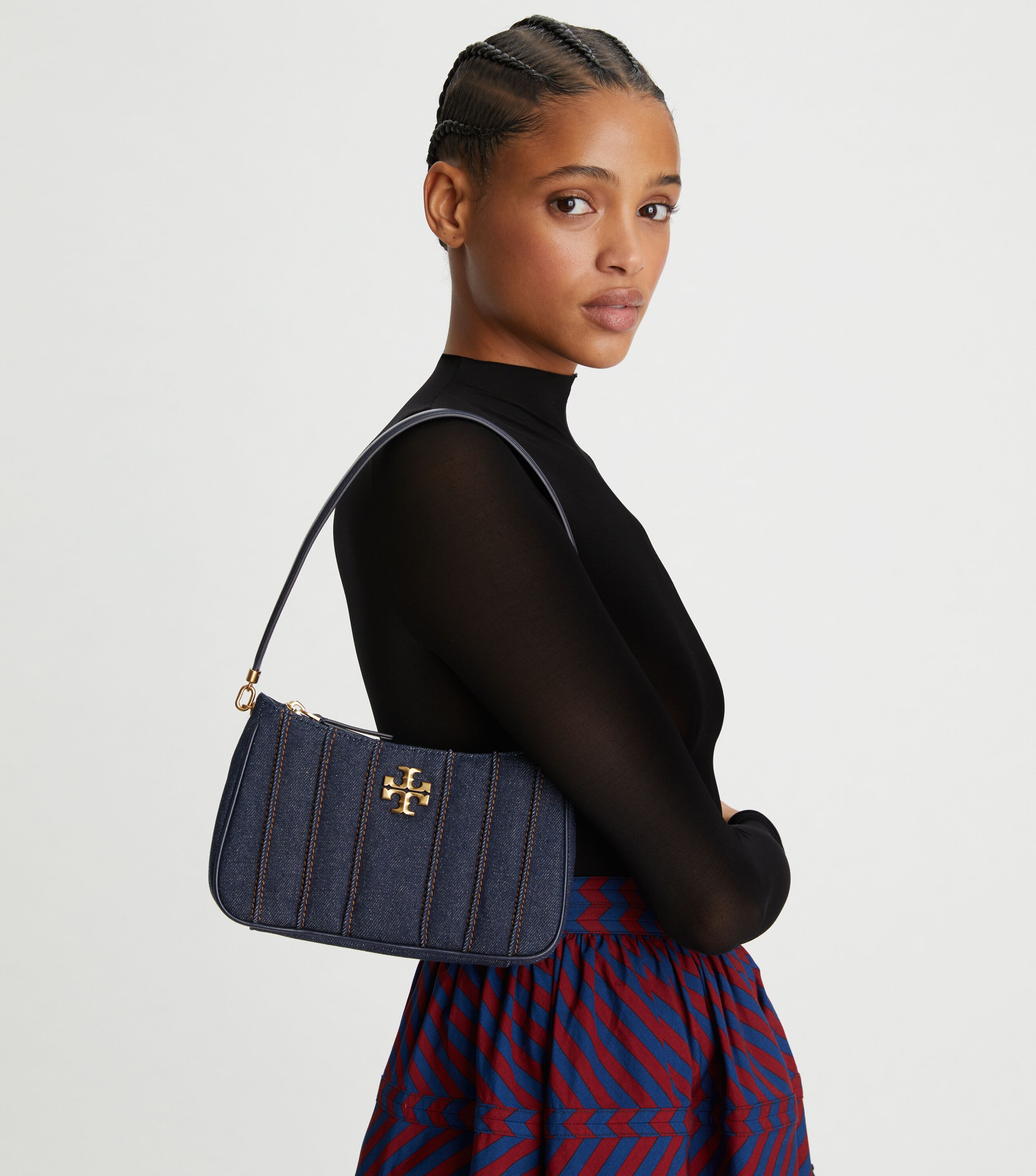 Tory burch clearance denim bag