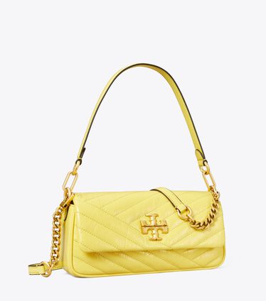 Kira Chevron Patent Small Flap Shoulder Bag