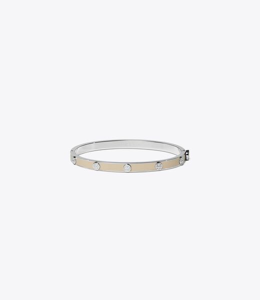 Miller Stud Enamel 5mm Hinge Bracelet