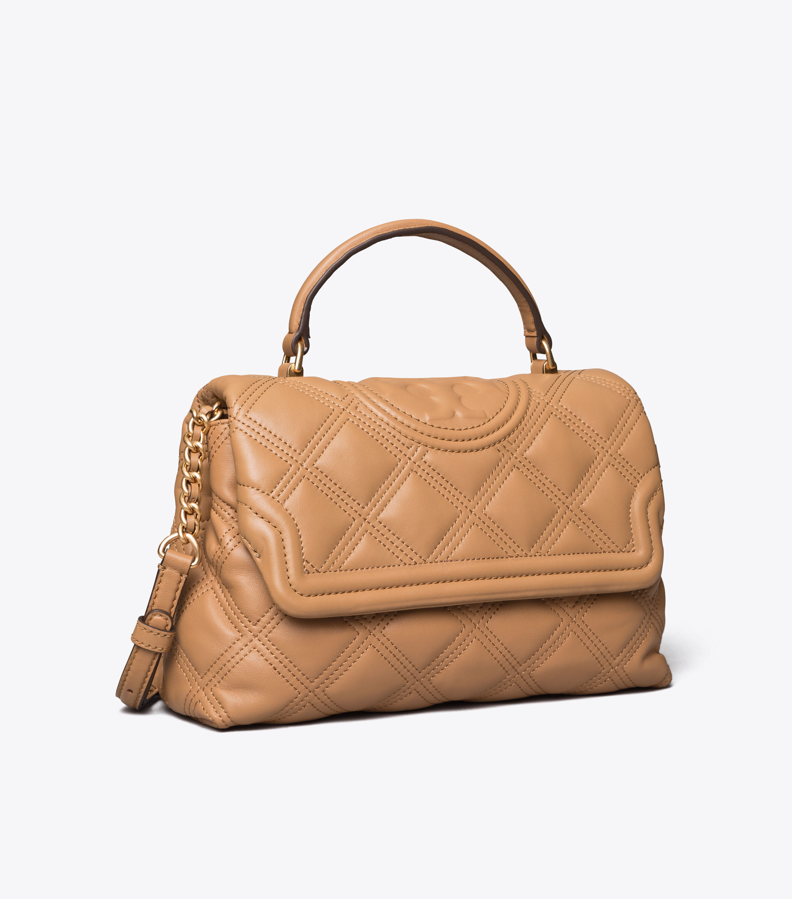 Fleming Soft Top Handle Satchel Handbags Tory Burch