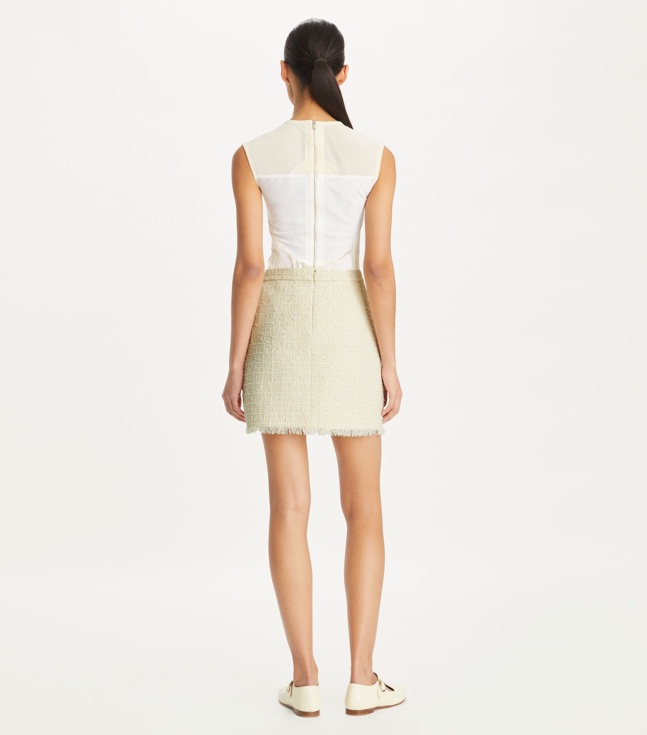 Tory burch tweed skirt outlet