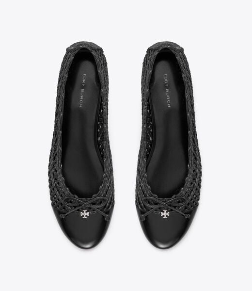 tory burch cap toe ballet