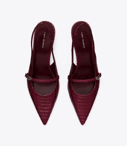 tory burch double t buckle mary jane slingback