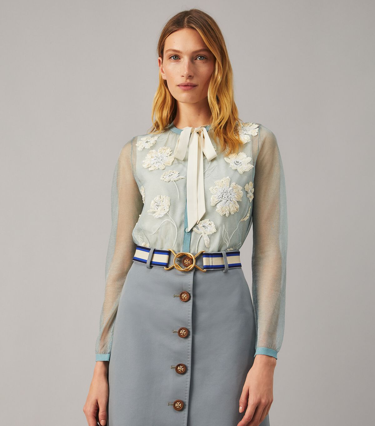 Lightweight Embellished Cardigan