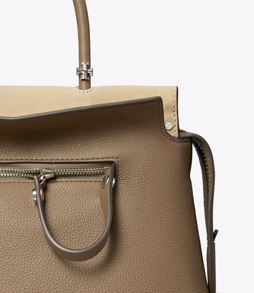 tory burch mercer pebbled satchel