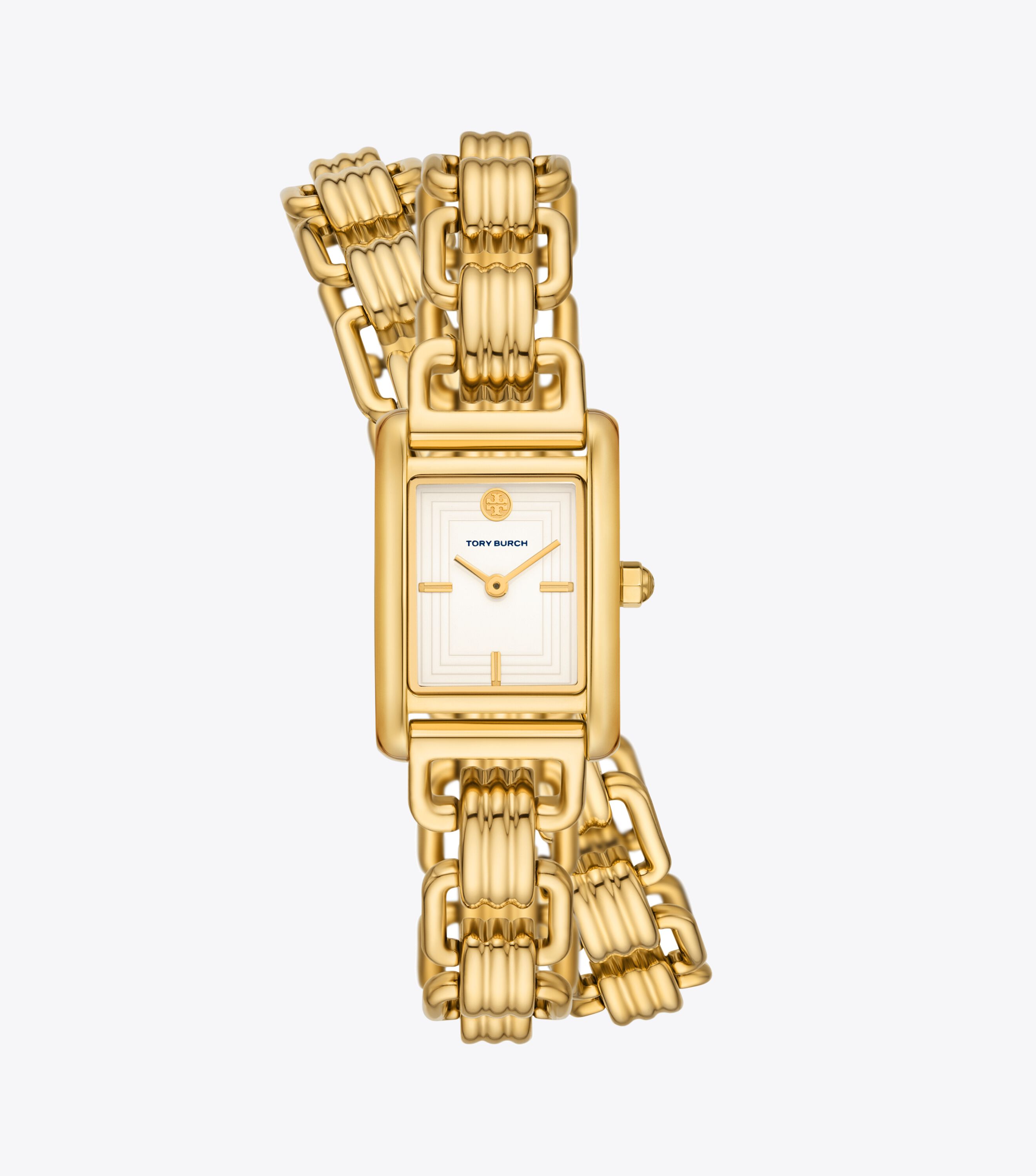 Mini Eleanor Watch, Ivory/Gold | Tory Burch UAE
