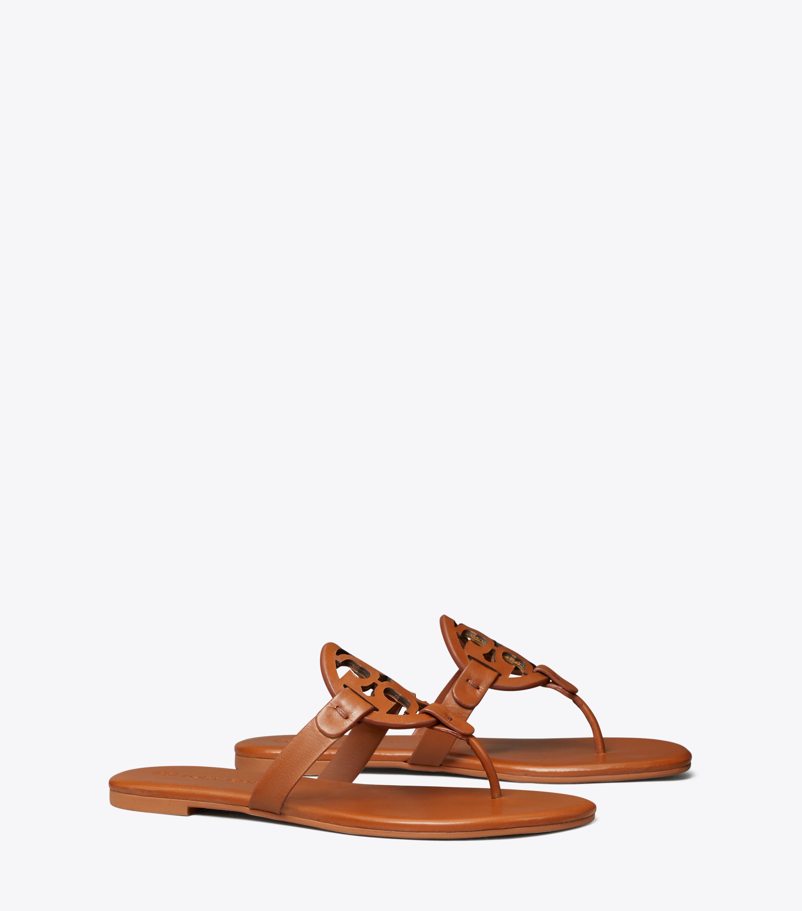 Tory burch top flat sandals sale