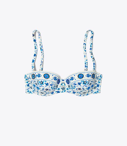 Printed Underwire Bikini Top