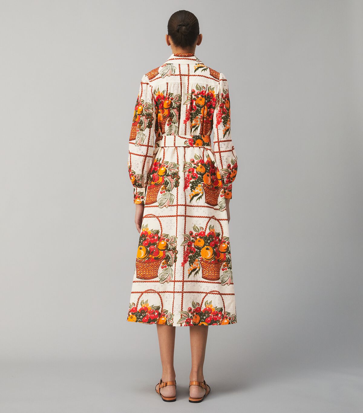 Printed Broderie Anglaise Painter's Dress